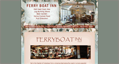 Desktop Screenshot of ferryboatinn.org.uk